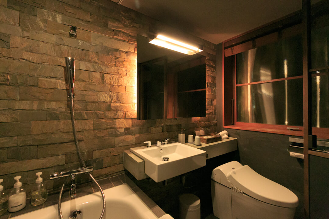 HOTEL CYCLEのシャワー室の外観を撮影した写真